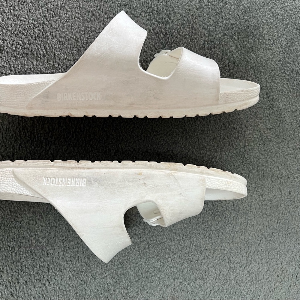 Birkenstock Classic White Sandals - Picture 2 of 2